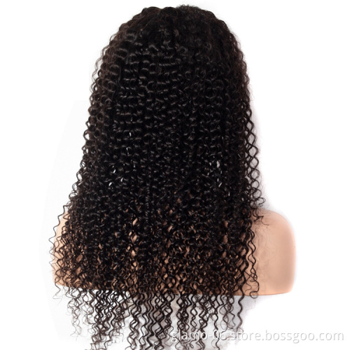 cheap grade 6a bohemian remy human hair full lace wigs for black women